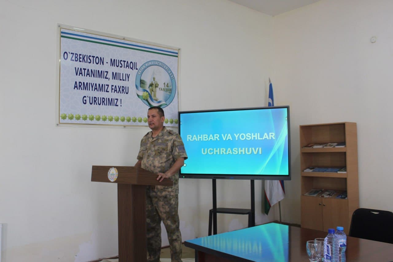 🇺🇿 RAHBAR VA YOSHLAR UCHRASHUVI O‘TKAZILDI