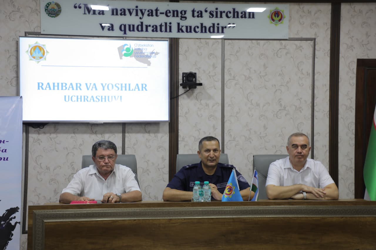 Yoshlar — jamiyatning ertangi kuni, yurt taraqqiyotining muhim tayanchi.
