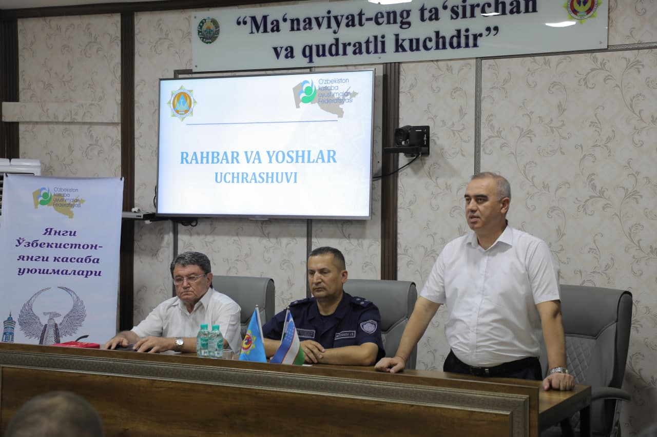 Yoshlar — jamiyatning ertangi kuni, yurt taraqqiyotining muhim tayanchi.