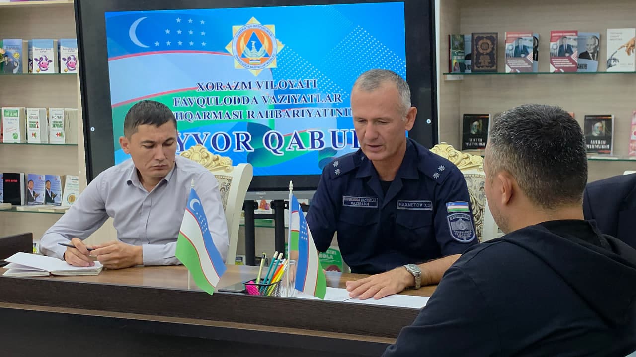 YANGIBOZOR TUMANIDA OMMAVIY SAYYOR QABUL O‘TKAZILDI
