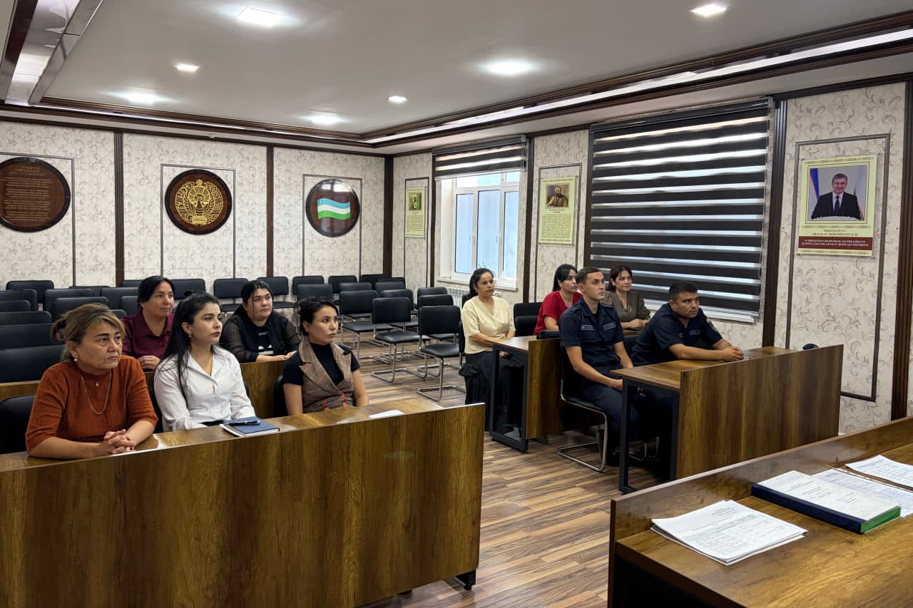 📑 ELEKTRON HUJJAT AYLANISH BO‘YICHA O‘QUV-SEMINAR O‘TKAZILDI