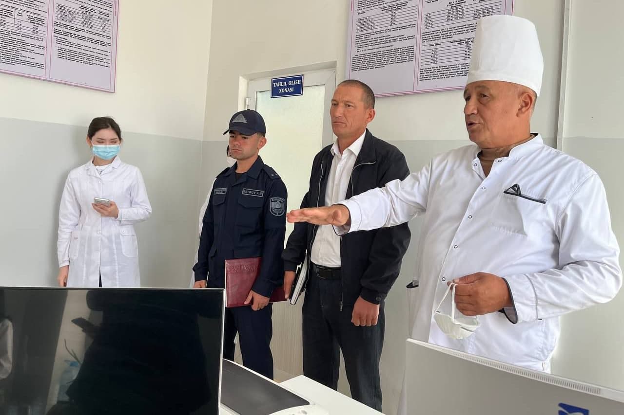 YUQUMLI KASALLIKLAR SHIFOXONASIDA MAXSUS-TAKTIK O‘QUV MASHQI O‘TKAZILDI