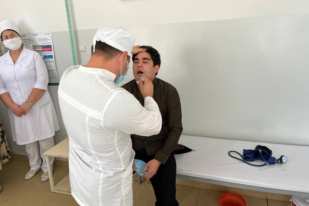 YUQUMLI KASALLIKLAR SHIFOXONASIDA MAXSUS-TAKTIK O‘QUV MASHQI O‘TKAZILDI