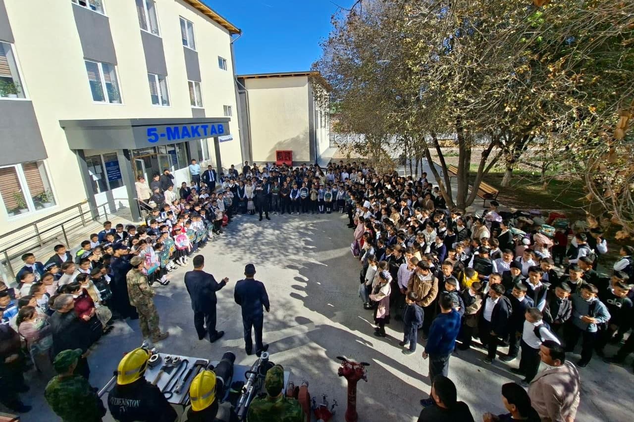 “AHOLINI ZILZILAGA TAYYORLASH HAFTALIGI”: XORAZMDA AMALIY MASHG‘ULOTLAR O‘TKAZILMOQDA