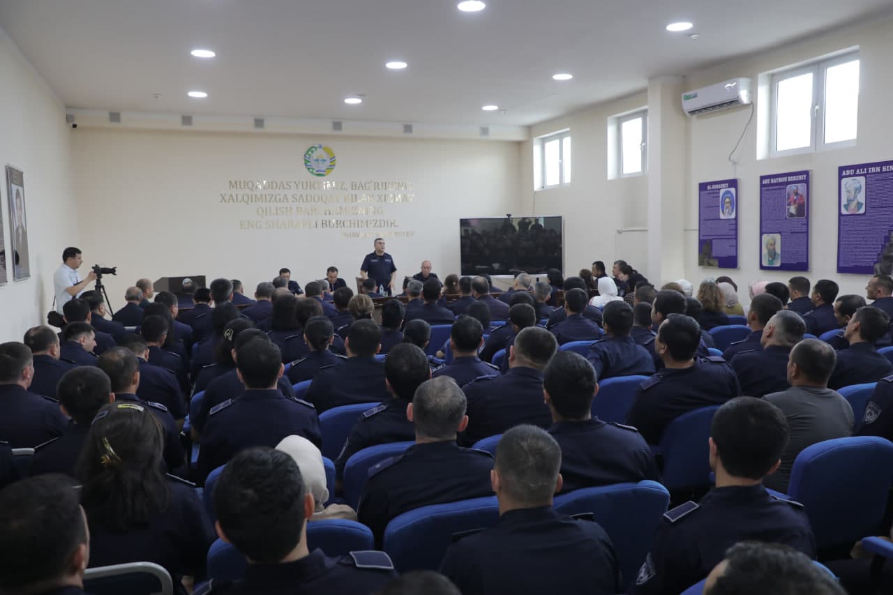 Harbiy xizmatchilar va ularning oila a’zolari bilan profilaktik tadbir tashkil etildi
