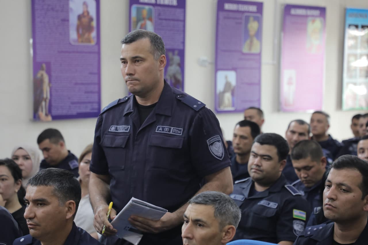 Harbiy xizmatchilar va ularning oila a’zolari bilan profilaktik tadbir tashkil etildi