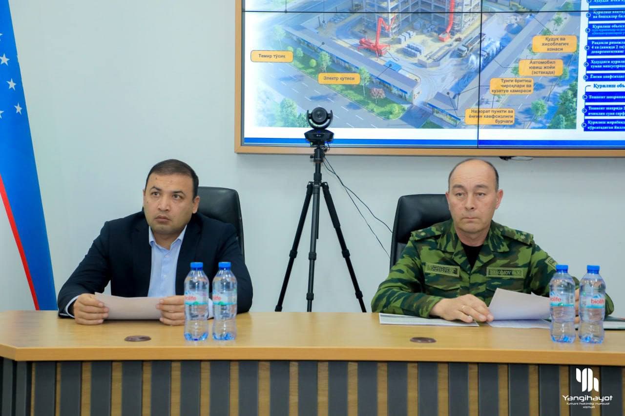 “Toshkent shahrida atmosfera havosi ifloslanishining oldini olish hamda qurilish maydonlaridagi vaziyatni yaxshilash bo‘yicha qo‘shimcha chora-tadbirlar