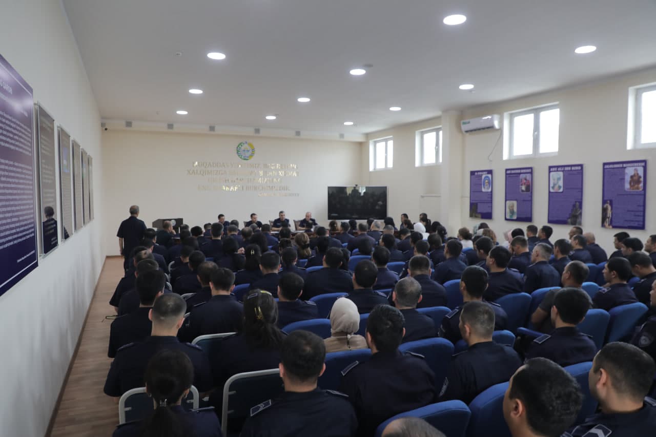 Harbiy xizmatchilar va ularning oila a’zolari bilan profilaktik tadbir tashkil etildi