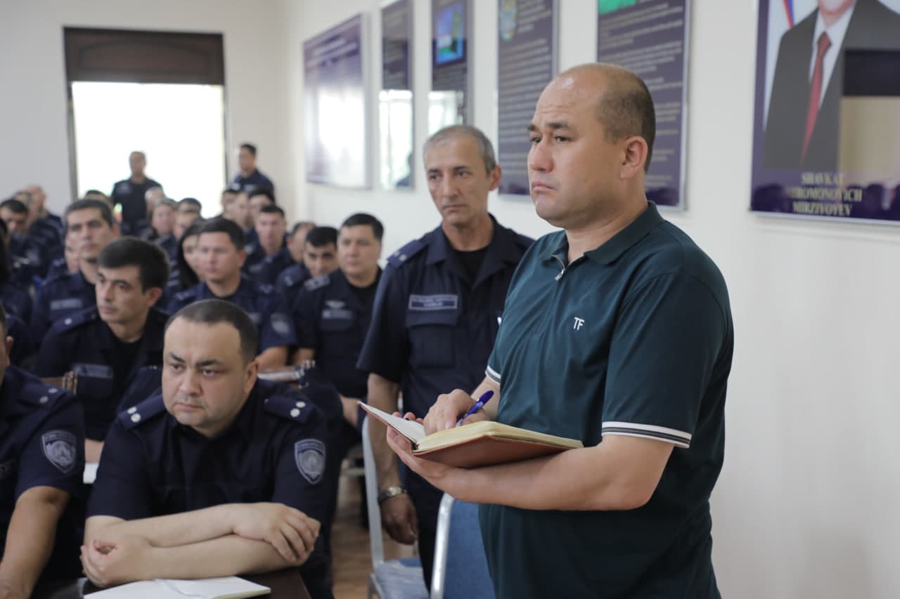 Harbiy xizmatchilar va ularning oila a’zolari bilan profilaktik tadbir tashkil etildi
