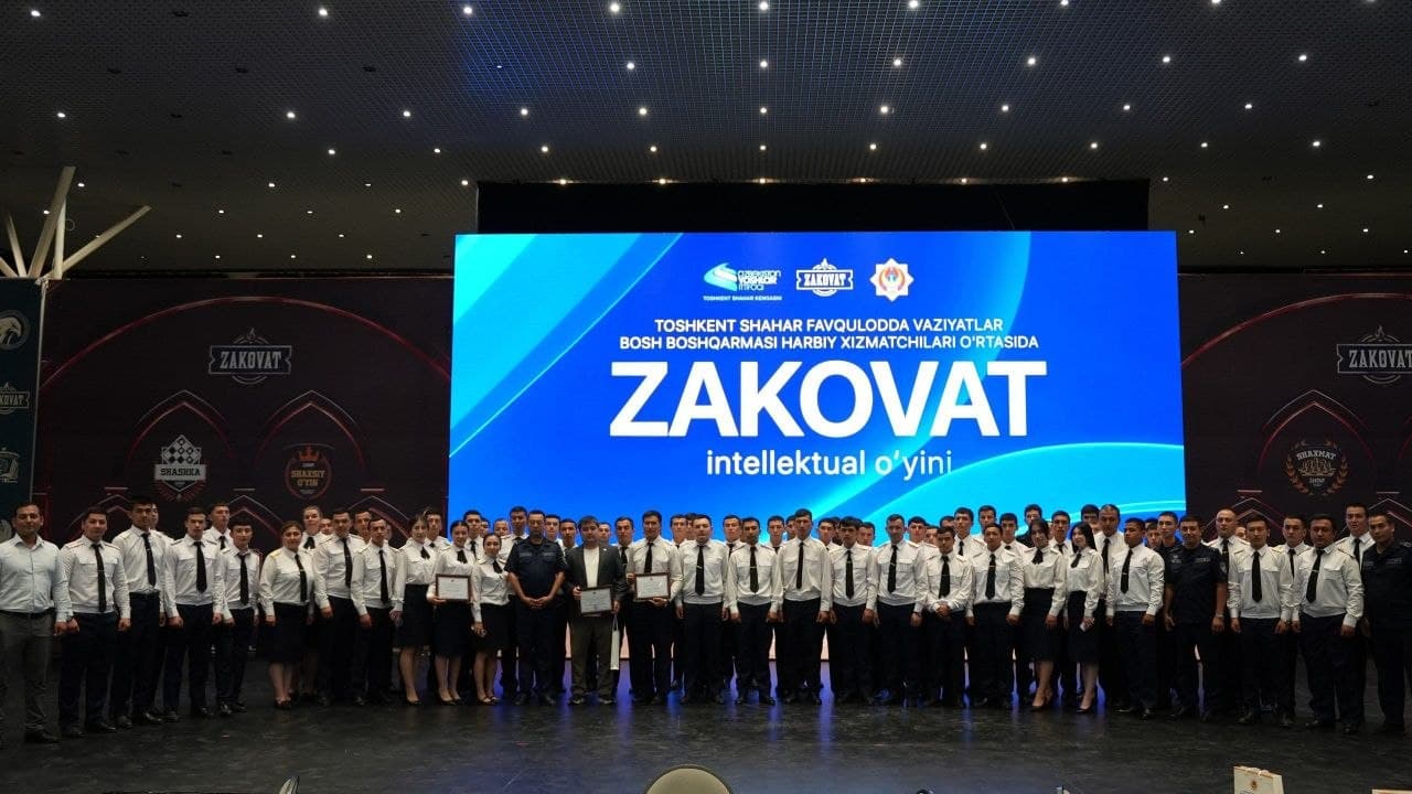 “Zakovat” intellektual bilimlar tanlovining shahar bosqichi bo‘lib o‘tdi
