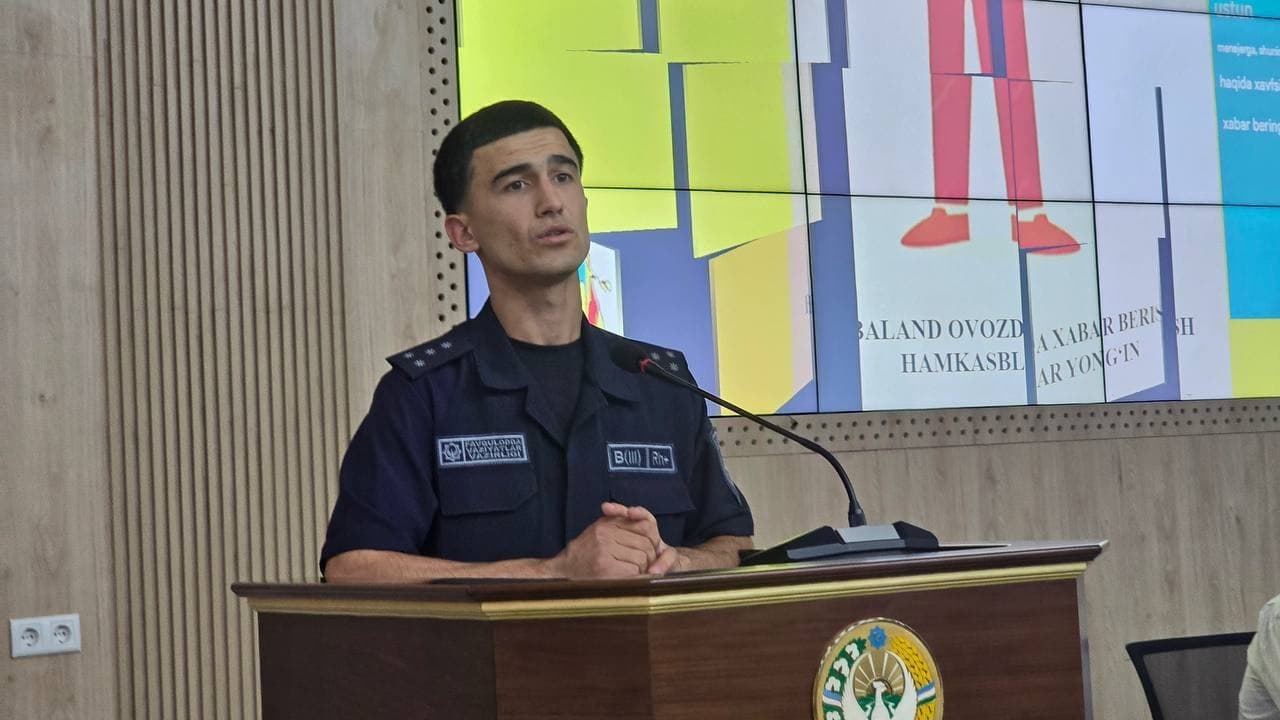 Chorshanba — qutqaruvchi kasbini targ‘ib qilish kuni”