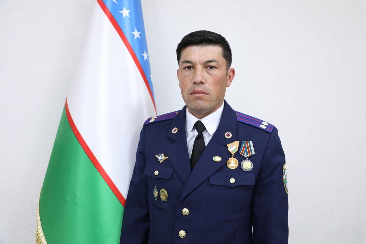 Podpolkovnik Abdullayev Sherzod Abdumutal o‘g‘li
