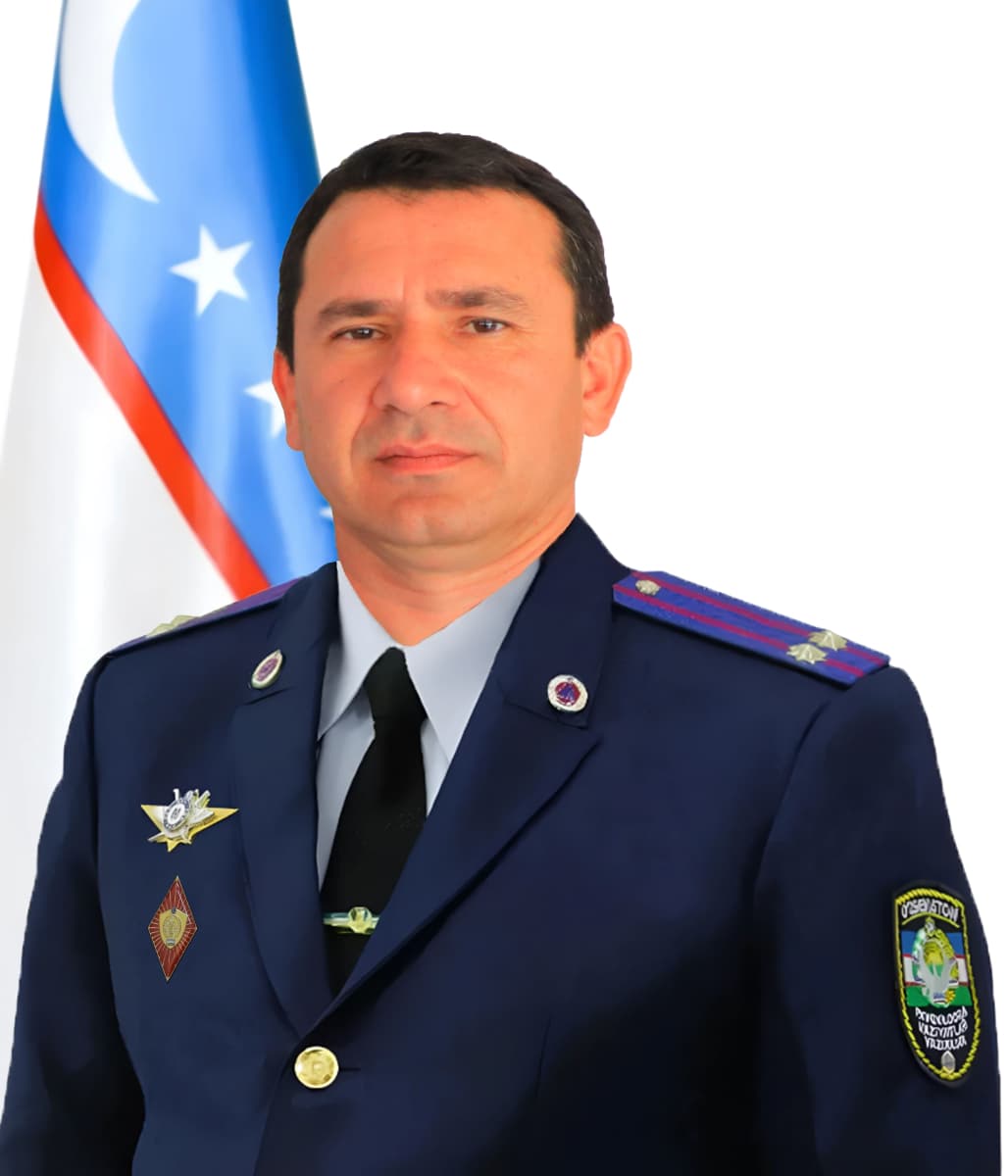 Podpolkovnik Hotamov Komiljon Jumayevich