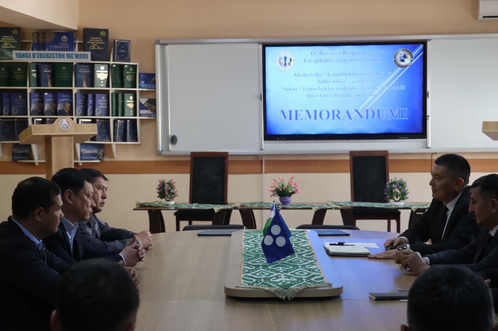 Hamkorlik sari muhim qadam!