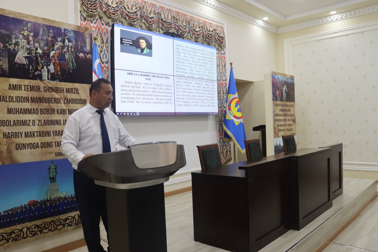 “Abdulla Qodiriy she’riyati”