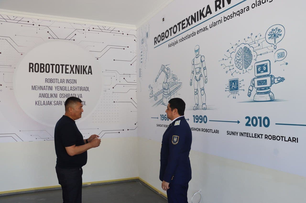 “Temurbeklar maktabi” harbiy-akademik litseyida qurilish ishlar nazorat qilindi