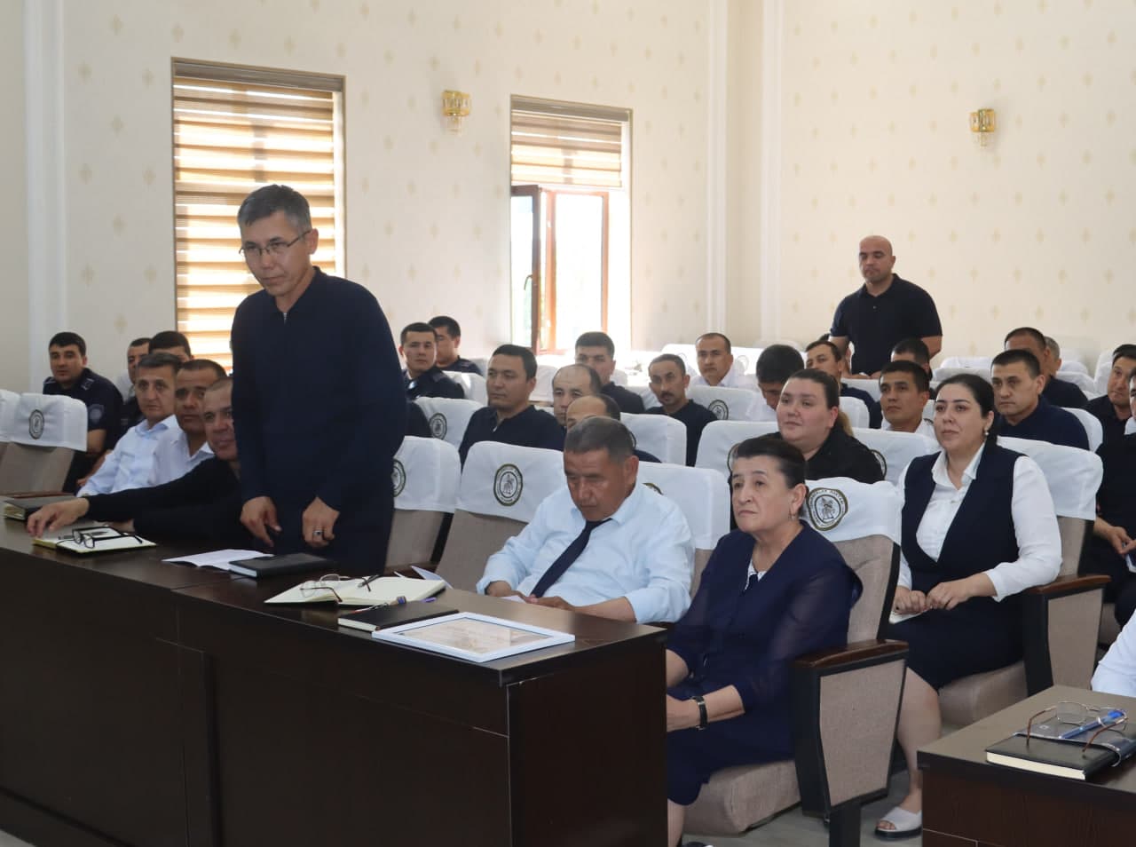 “Huquqbuzarliklar profilaktikasi kuni” doirasida shaxsiy tarkib ishtirokida targ‘ibot tadbiri o‘tkazildi.