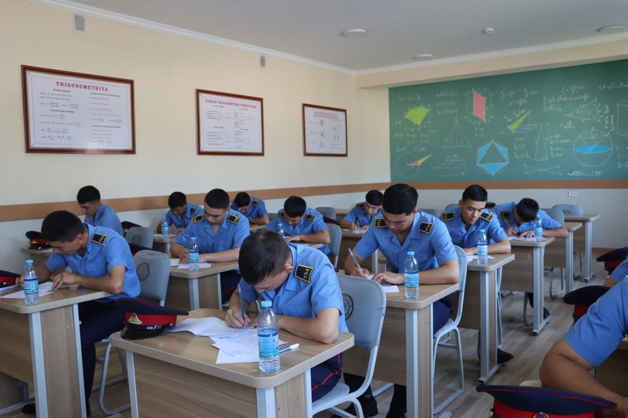 Harbiy-akademik litseyida Yakuniy davlat attestatsiyalari