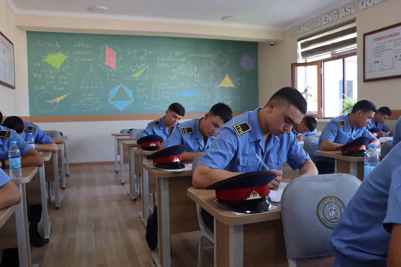 Harbiy-akademik litseyida Yakuniy davlat attestatsiyalari