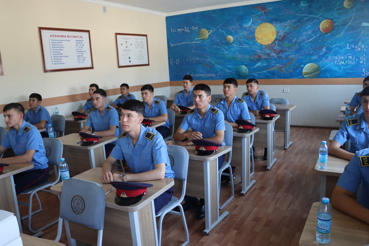 Shahrisabz “Temurbeklar maktabi” harbiy-akademik litseyida Yakuniy davlat attestatsiyasi sinovlari davom etmoqda