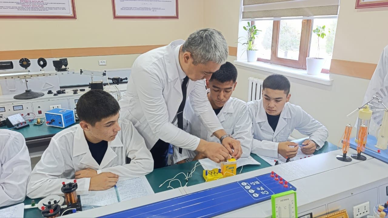 FIZIKA FANIDAN NAVBATDAGI LABORATORIYA MASHG‘ULOTI