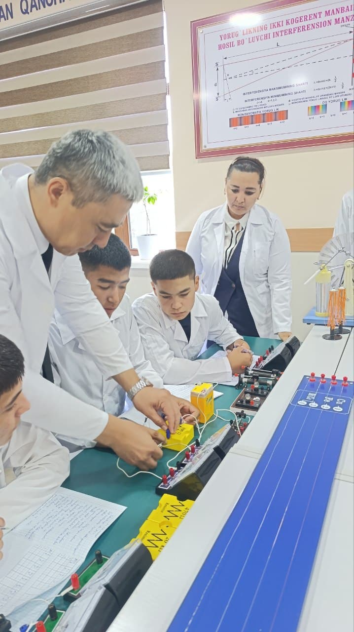 FIZIKA FANIDAN NAVBATDAGI LABORATORIYA MASHG‘ULOTI