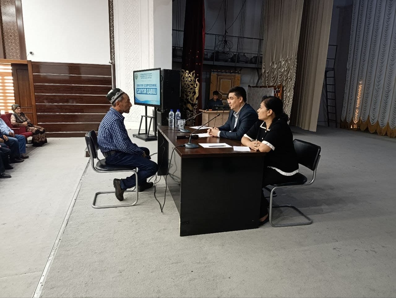 A mobile reception was held in the Karaqol district of Bukhara region to further improve the efficiency of the system for handling citizens’ appeals.