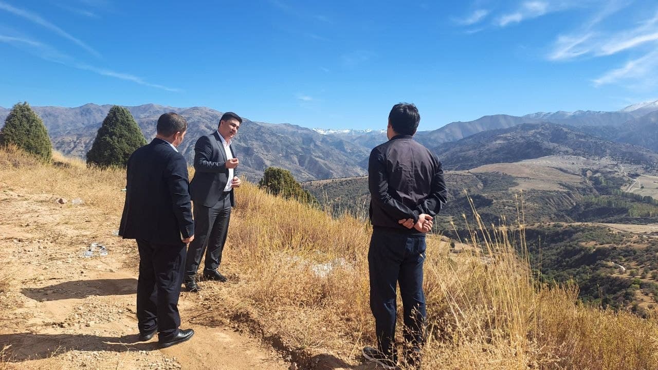 Organizational work has been carried out to further improve mobile communication coverage within the "Oltin Bel" and "Kumush Bel" tourist zones in the Parkent district.