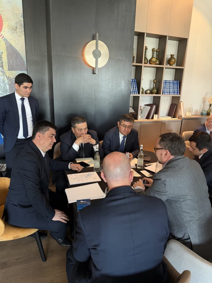 Within the framework of the C5+1 summit in Samarkand, a meeting was held with representatives of Ericsson.