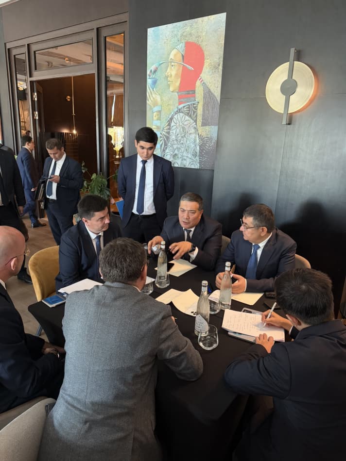 Within the framework of the C5+1 summit in Samarkand, a meeting was held with representatives of Ericsson.