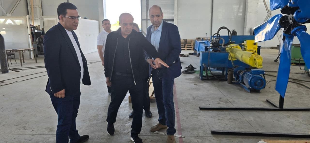 Ознакомление с деятельностью крупных промышленных предприятий Бухарской области