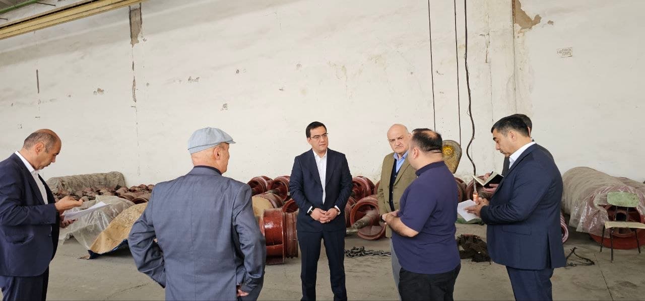 📌 “Suvmash” AJ faoliyati bilan tanishildi