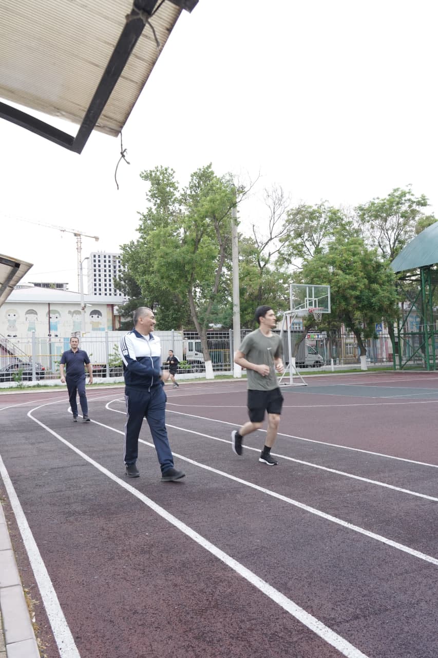 ✔️ Agentlik xodimlari o‘rtasida sport tadbiri o‘tkazildi