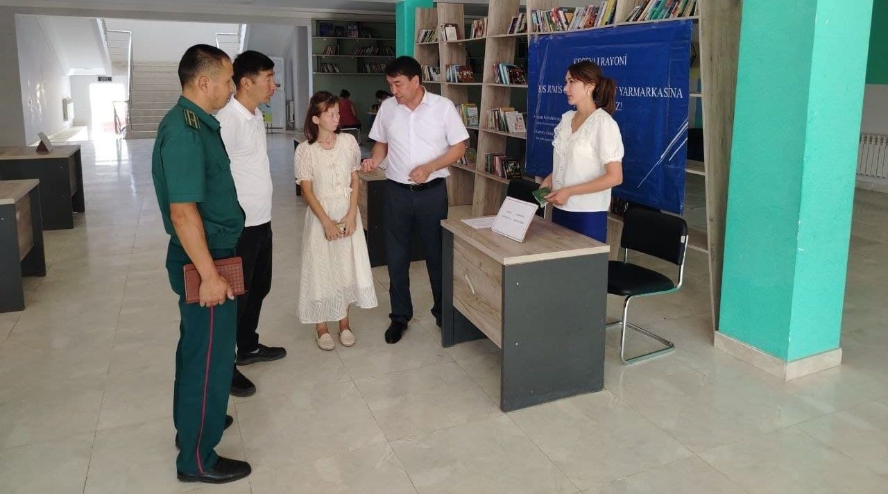 Job fair held in Kegeyli district
