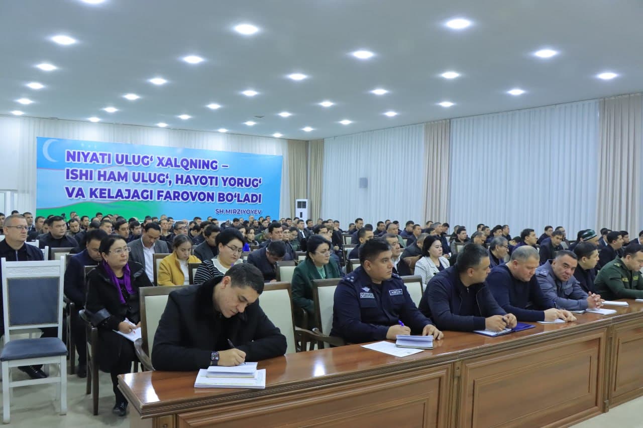 Atrof-muhitni asrash masalalari muhokama qilindi