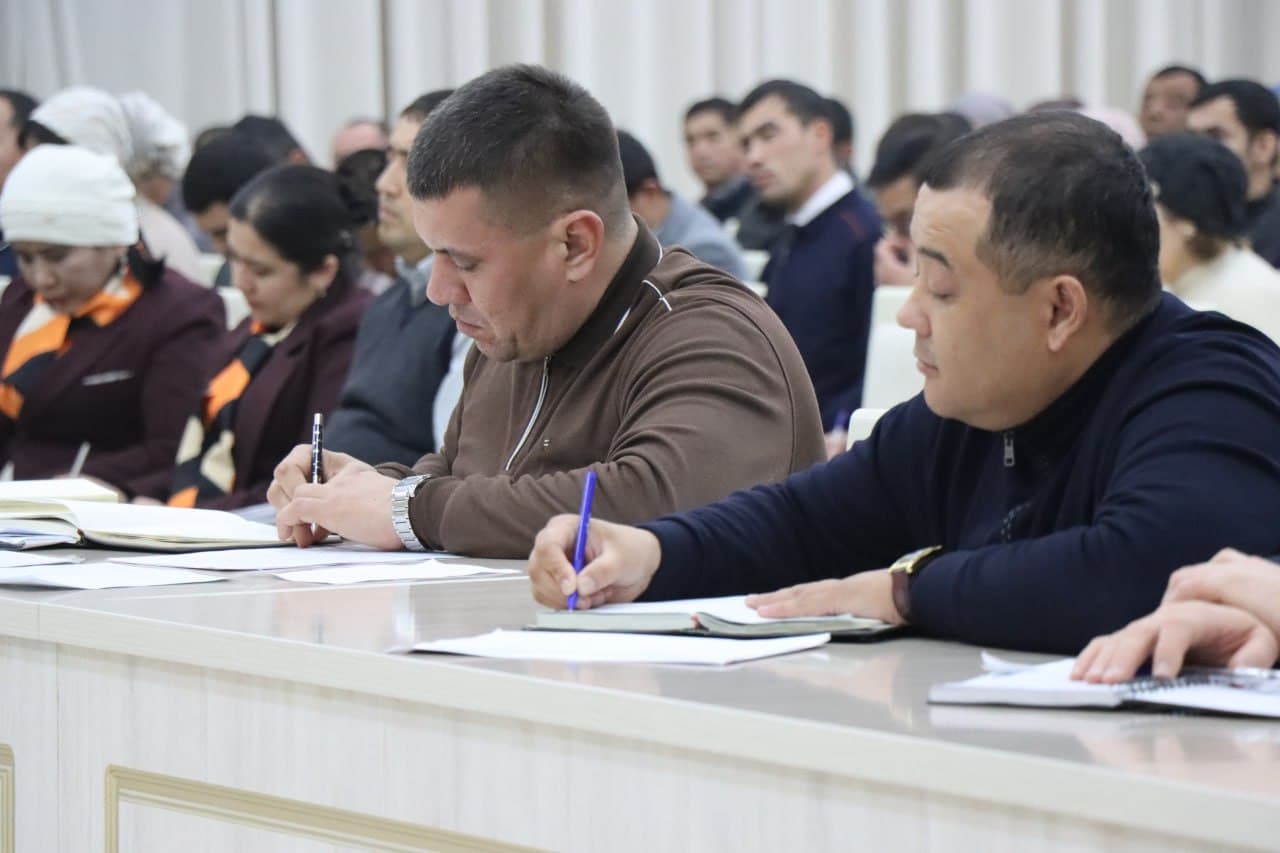 Andijonda texnikumlar faoliyati yuzasidan navbatdagi ochiq muloqot o‘tkazildi