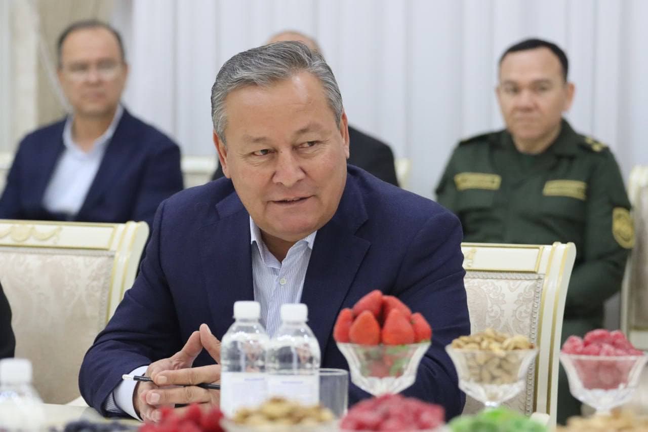 Andijon viloyati hokimi Shuhratbek Abdurahmonov turkiyalik investorlarni qabul qildi