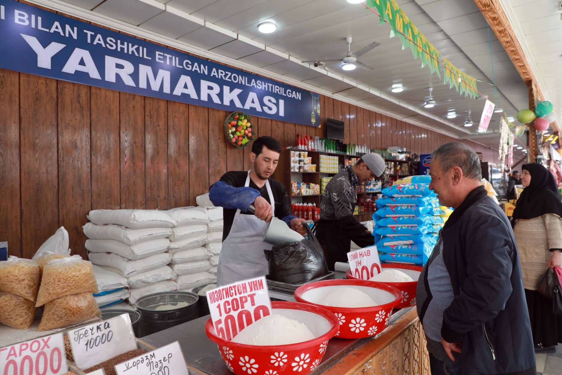 Savdo yarmarkalari tashkil etildi