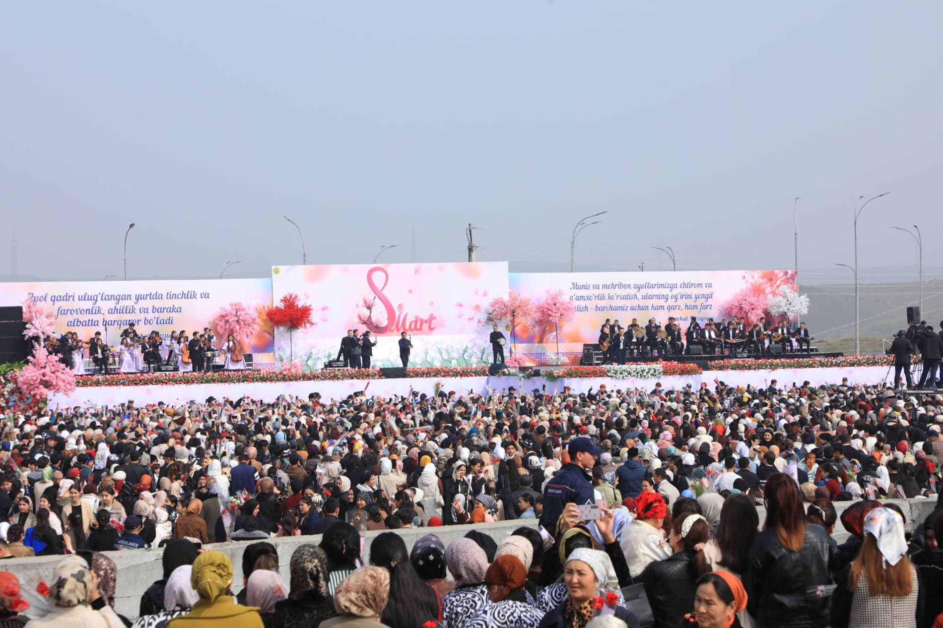 Andijonda xotin-qizlar kuni ko‘tarinki ruhda nishonlandi