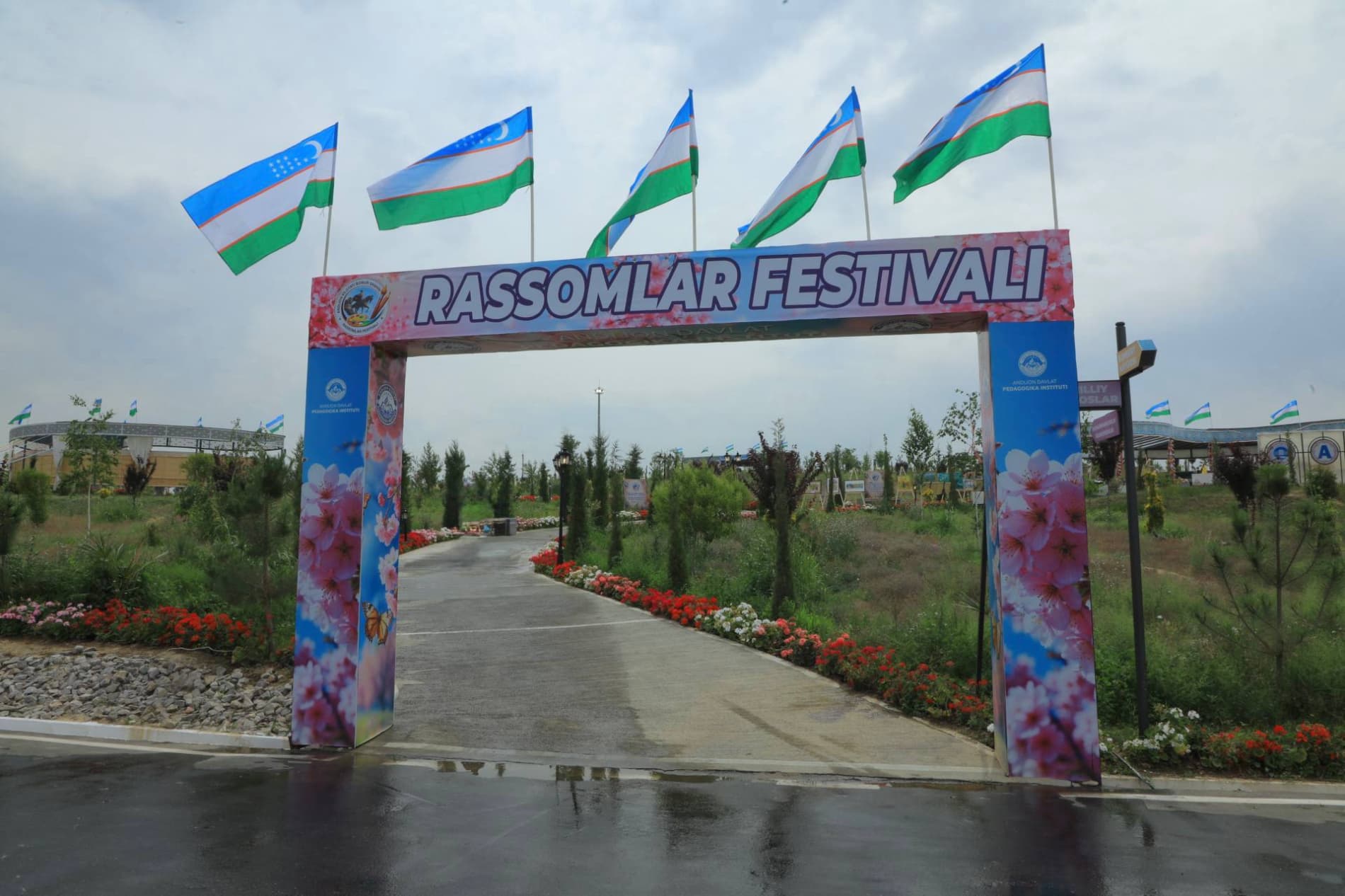 Andijonda ilk bor o‘tkazilayotgan Rassomlar festivaliga start berildi