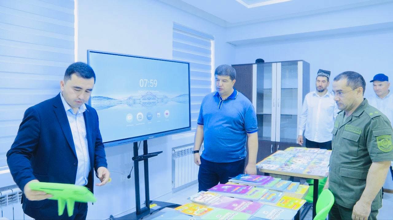 Marhamat tumanida zamonaviy xususiy maktab va o‘quv markazi faoliyati yo‘lga qo‘yildi