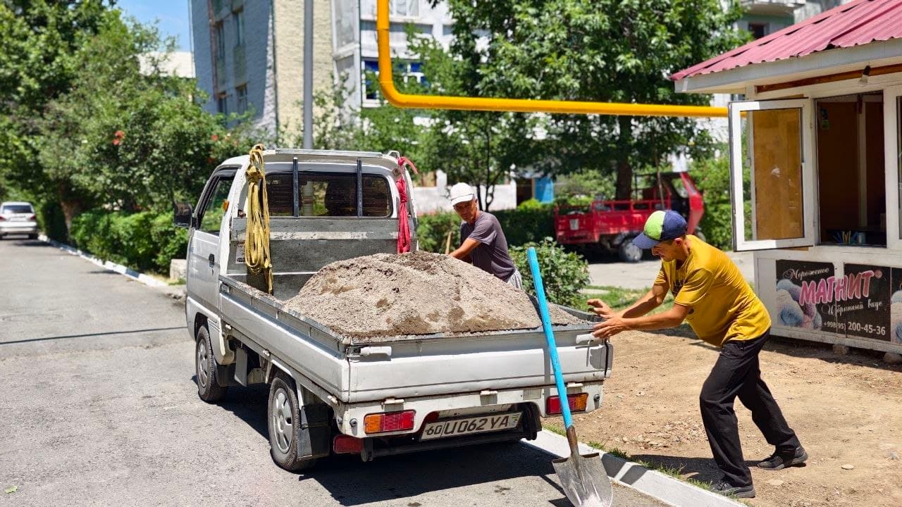 Xonobod shahrining «Anhor» mahallasida keng ko‘lamli bunyodkorlik ishlari boshlandi