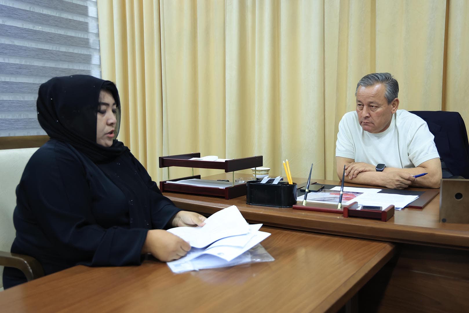 Andijon viloyati hokimi Shuhratbek Abdurahmonovning fuqarolar qabuli bo‘lib o‘tdi