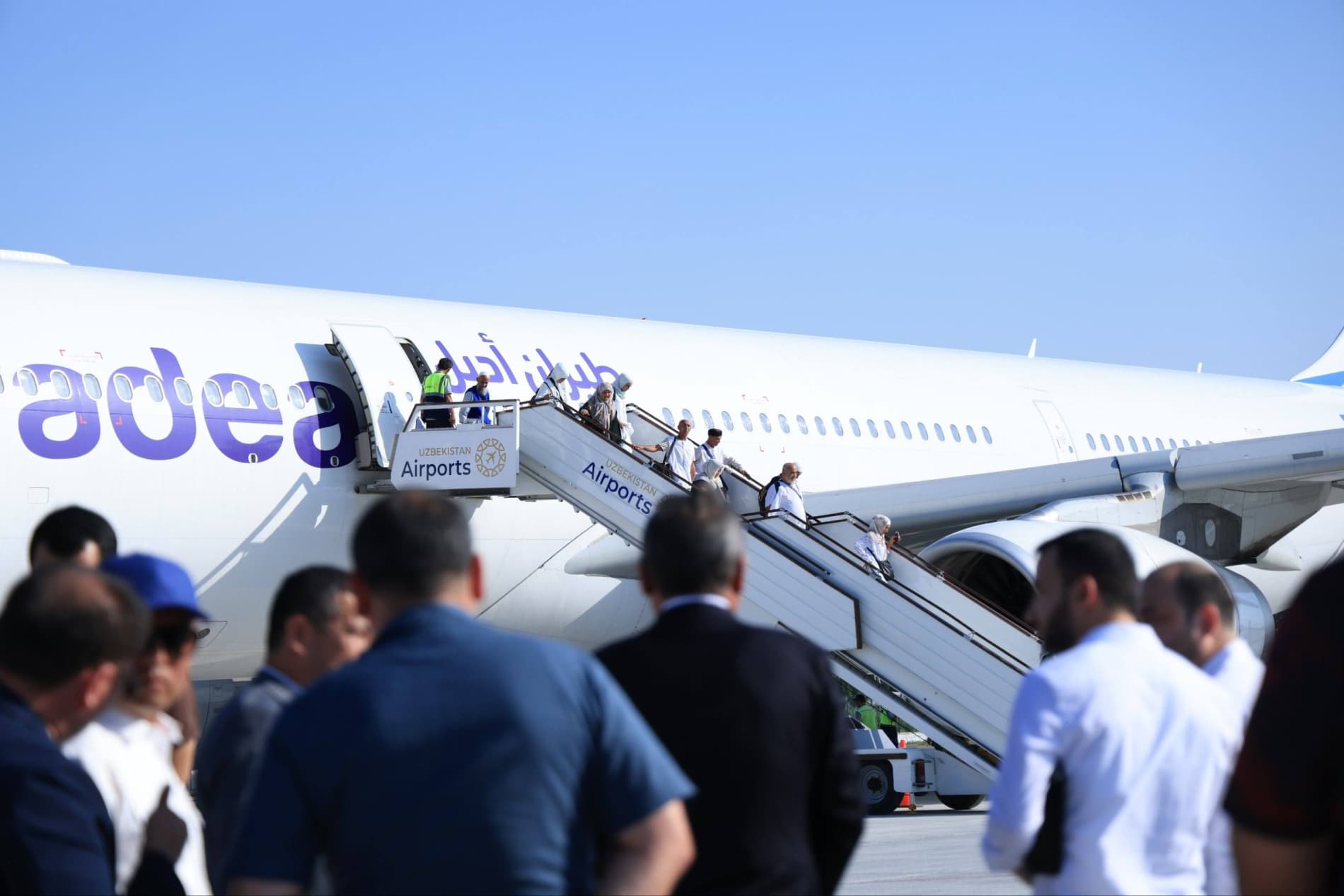 Andijon xalqaro aeroporti Saudiya Arabistonining «Flyadeal» aviakompaniyasiga tegishli «Airbus A330» havo kemasini ilk bor kutib oldi