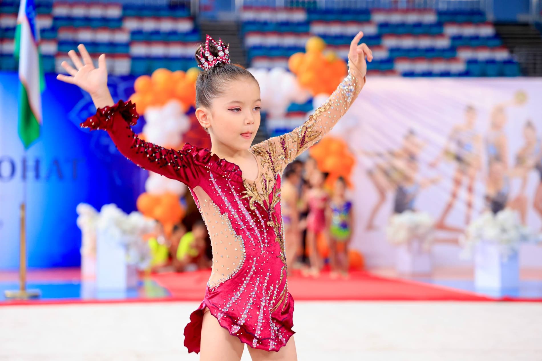 Andijonlik gimnastikachi qizlar O‘zbekiston ochiq chempionatida chempion bo‘ldi