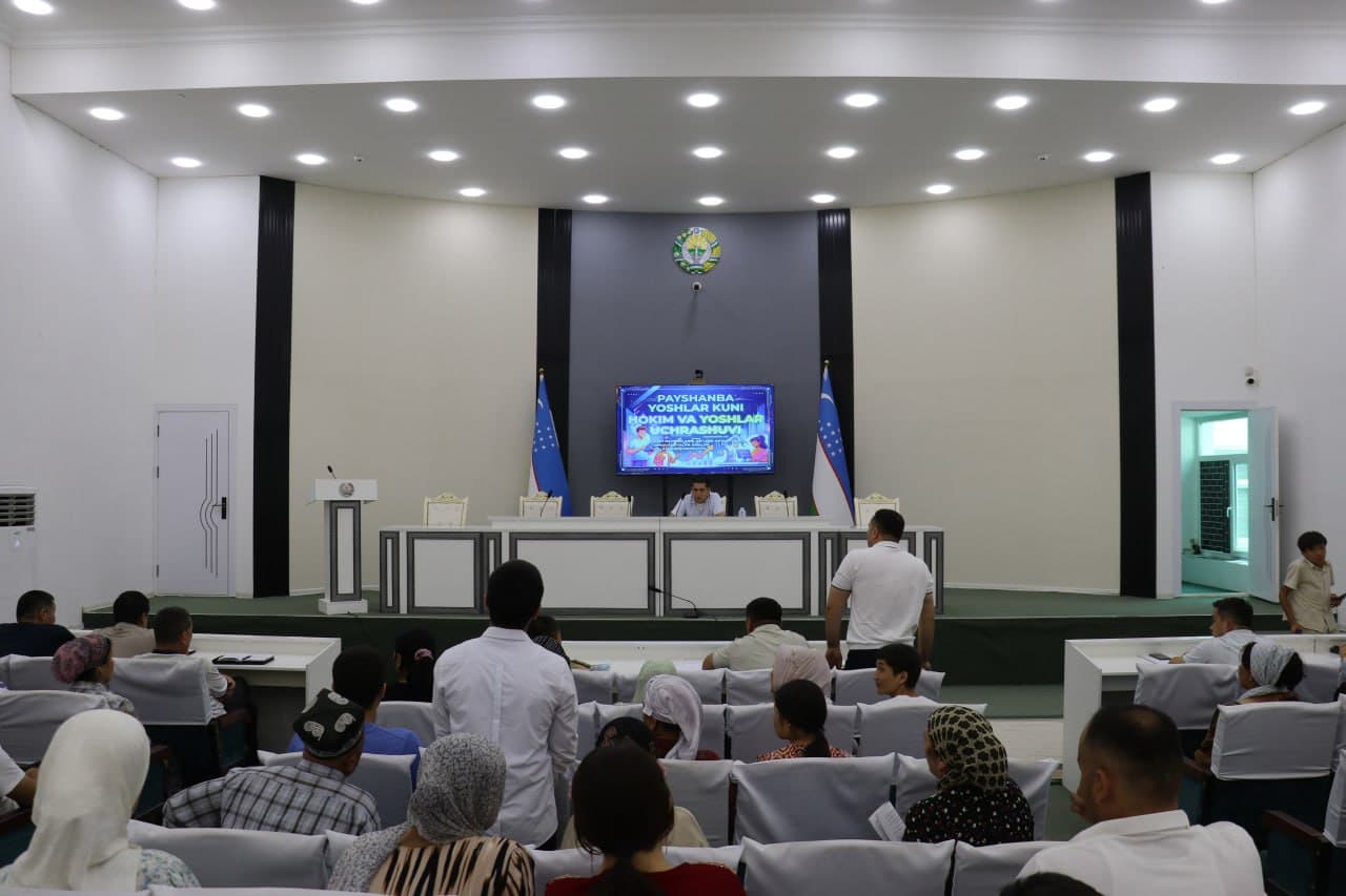 Andijon viloyatining barcha hududlarida yoshlar bilan ochiq muloqotlar o‘tkazildi