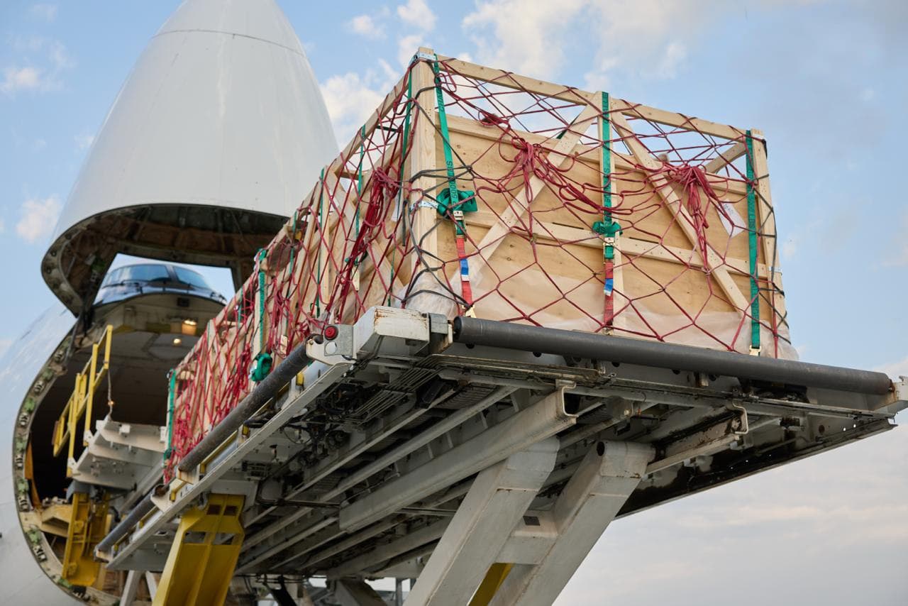 Andijon xalqaro aeroporti tarixida ilk bor Boeing 747-400F yuk samolyoti qabul qilindi