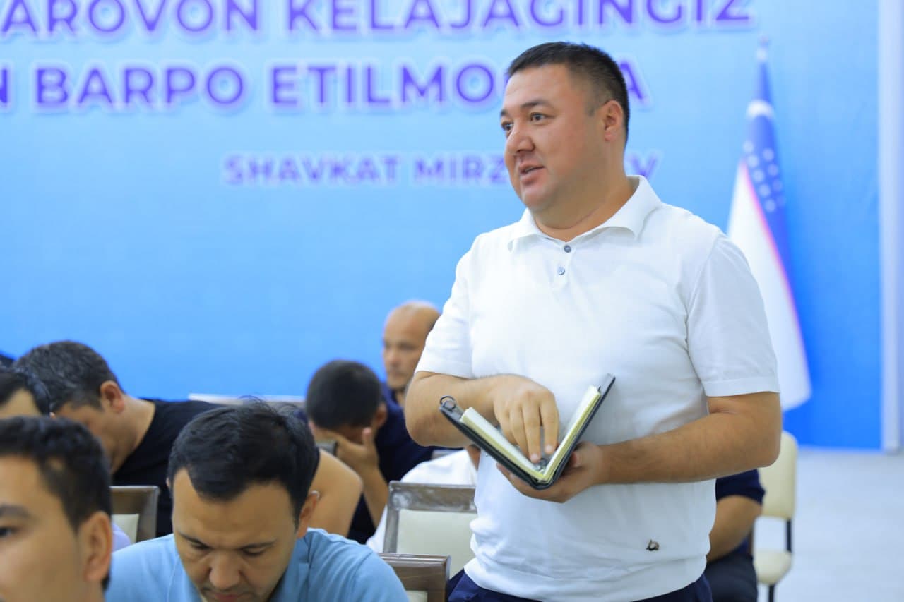 Hududlarni rivojlantirish va yangi o‘quv yiliga tayyorgarlik masalalari muhokama qilindi