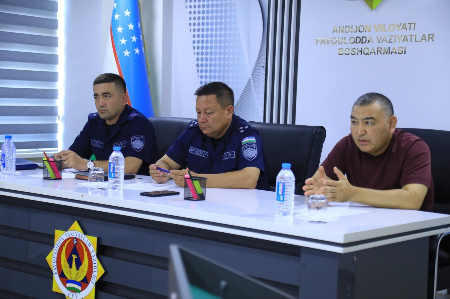Andijon viloyati FVBda korrupsiyaning oldini olish va Mustaqillik bayrami tadbirlarida xavfsizlikni ta’minlash masalalari muhokama qilindi