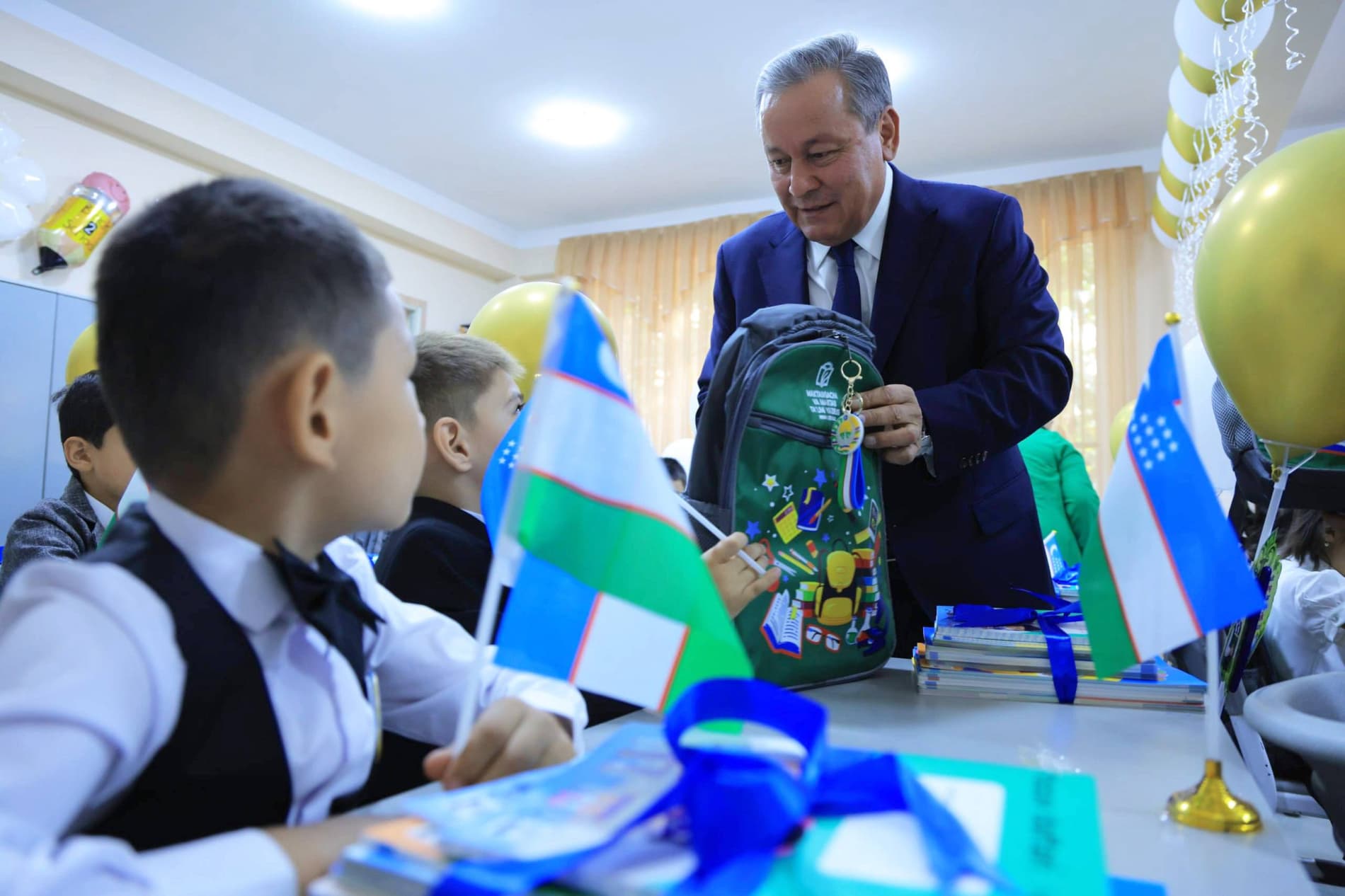 Andijon viloyatida yangi o‘quv yiliga bag‘ishlangan tantanali tadbirlar o‘tkazildi